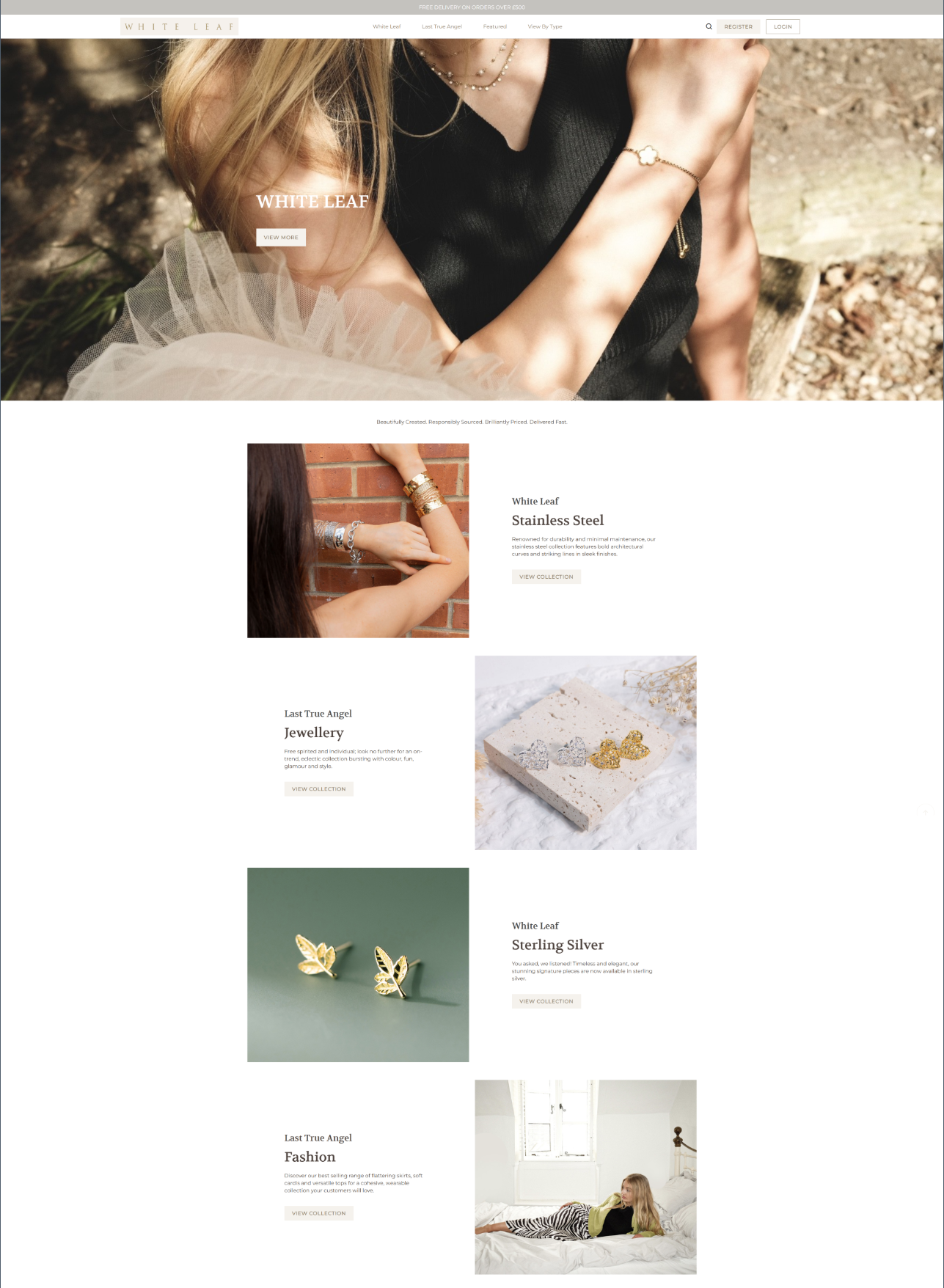 White Leaf B2B Website