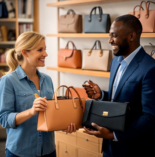 Buyer and seller building trust through product selection