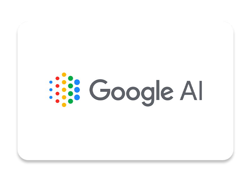 Google AI Logo Block